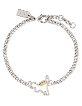 Pulsera COACH 1.1 Carabiner Con Acabado Pulido