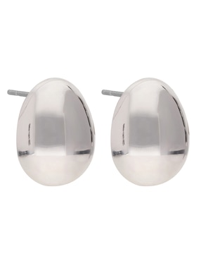 Aretes de gota Nine West May Mkt 24 Puffy Ears con acabado brillante
