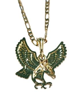 Collar de águila Limerence By Claudia Herrera Ave de oro laminado 14 K