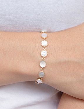 Pulsera Emanuel Ungaro con madre perla