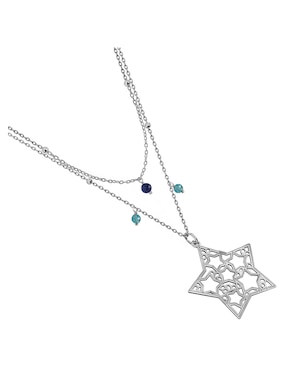 Collar de estrella Anamora Por Tanya Moss Deseos de plata P 925