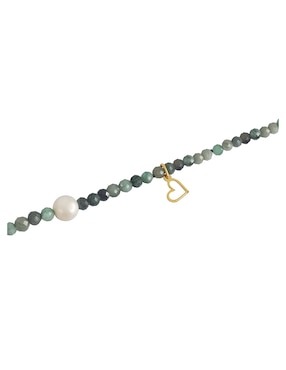 Brazalete Anamora por Tanya Moss de oro 14 k con acabado lustre