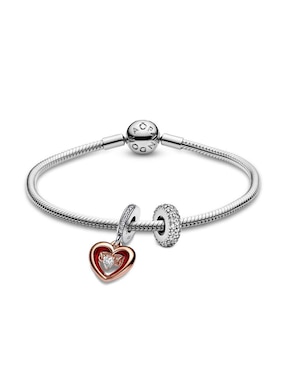 Set De Pulsera Pandora Moments De Plata P925