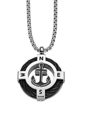 Collar De Ancla Enso Men Necklace Steel