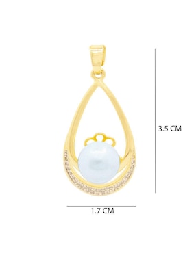 Aretes y collar Oro Angelus