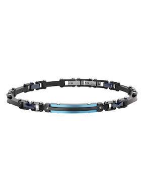 Pulsera Enso Men Bracelet Steel Con Acabado Pulido