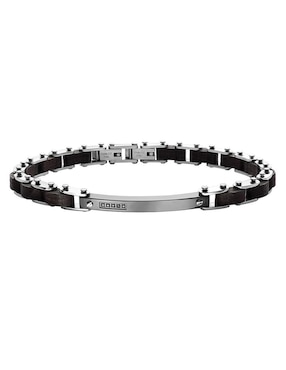 Pulsera Enso Men Bracelet Steel Con Acabado Pulido