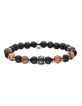 Pulsera Enso Men Bracelet Stones Con Acabado Pulido