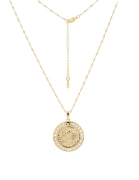 Collar con dije san judas tadeo Oro Angelus