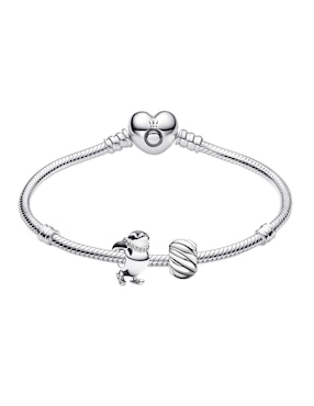 Set De Pulsera Pandora Pandora Moments "de" Plata P 925