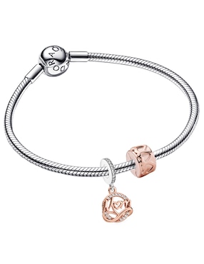 Set De Pulsera Pandora Moments De Plata P925