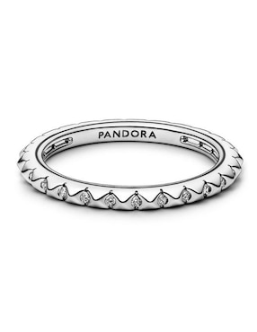 Anillo Pandora ME P 925 de plata zirconia cúbica brillante