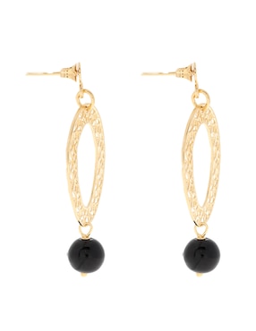 Aretes y collar ovalados Mauricio Serrano Jewelry Filigrana de plata P 925 ónix