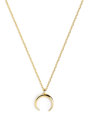 Collar Singularu Moonset de baño de oro 18 K