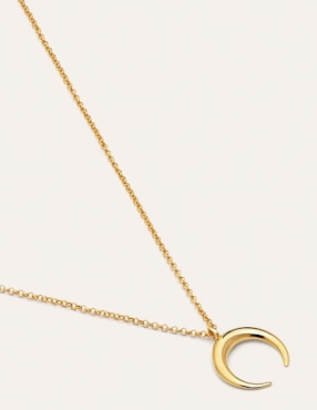 Collar Singularu Moonset de baño de oro 18 K