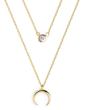 Collar Singularu Spark de plata 18 K
