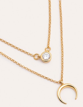 Collar Singularu Spark de plata 18 K