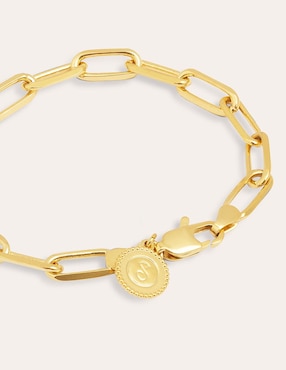 Pulsera Singularu baño de oro 18 k Link