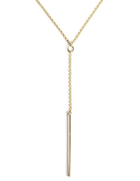 Collar Singularu Stick de plata 18 K