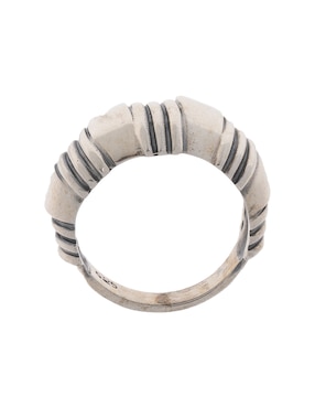 Anillo Mauricio Serrano Jewelry Torzal P 925 de plata brillante