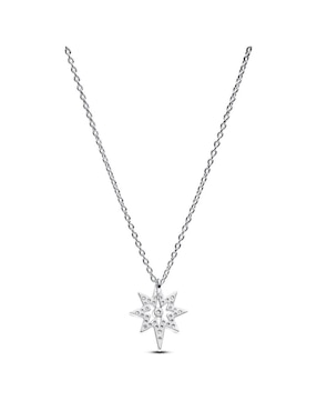 Collar de estrella Pandora de plata P 925