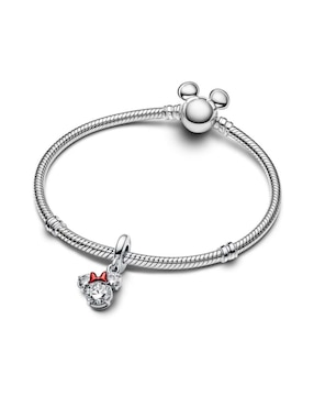 Charm Pandora disney x minnie mouse de plata P 925