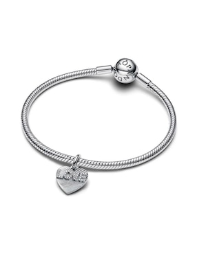 Charm de corazón Pandora moments de plata P 925