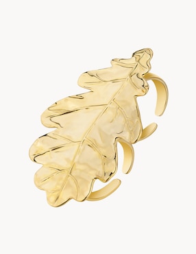 Anillo Apodemia Into con acabado baño de oro 18 k
