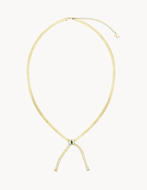 Collar Apodemia Firefly de baño de oro 18 K