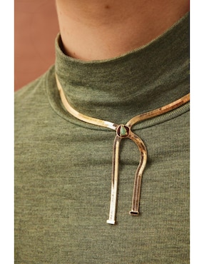 Collar Apodemia Firefly de baño de oro 18 K