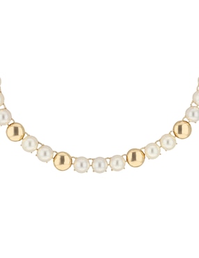 Collar Circular Anne Klein Pearls Promise