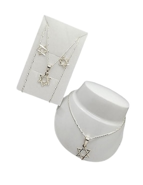 Aretes, collar y pulsera de estrella Limerence by Claudia Herrera de plata P925