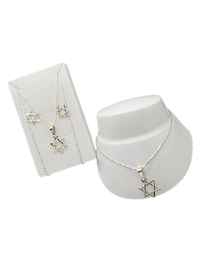 Aretes, collar y pulsera de estrella Limerence by Claudia Herrera de plata P925
