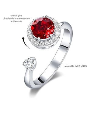 Anillo Mayfer Joyería cristal
