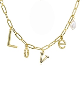 Colgante de letras Ablime Joyería