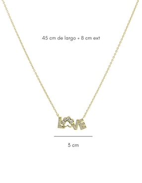 Colgante de huella Parisa Joyería