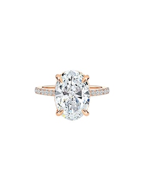 Anillo ovalado Gladkova Joyería P 925 de plata zirconia brillante