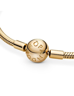 Pulsera Pandora de plata p 925 Moments con acabado baño de oro