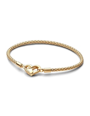 Brazalete Pandora de plata P 925 con acabado baño de oro