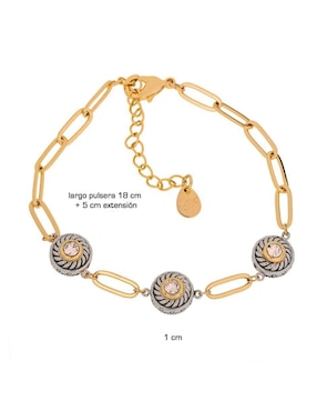 Pulsera Mayfer Joyería Mayfer Pulseras con acabado brillante
