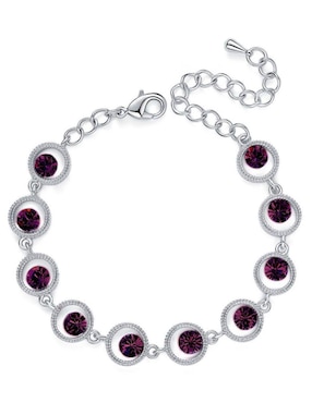 Pulsera Mayfer Joyería con acabado brillante