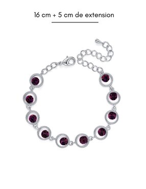 Pulsera Mayfer Joyería con acabado brillante