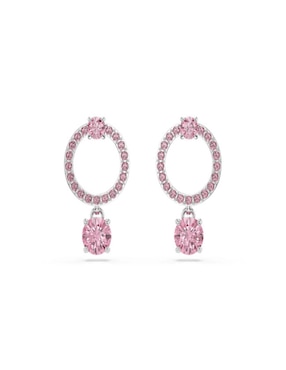 Aretes Cortos Swarovski Attract Con Acabado Brillante Cristal