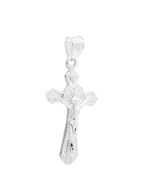 Dije de cruz Boscaini de plata P 925