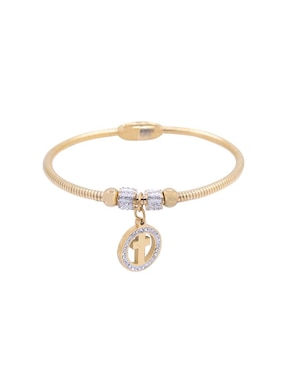 Brazalete Oro Angelus Con Acabado Brillante