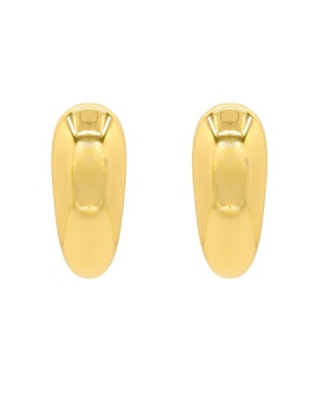 Aretes Oro Angelus con acabado brillante
