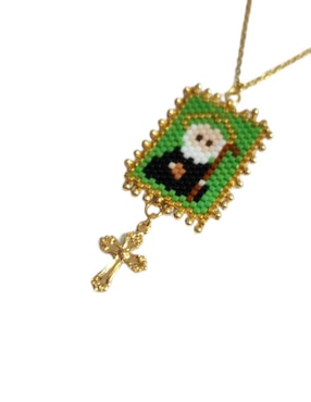 Collar Koua Itz de baño de oro 24 K