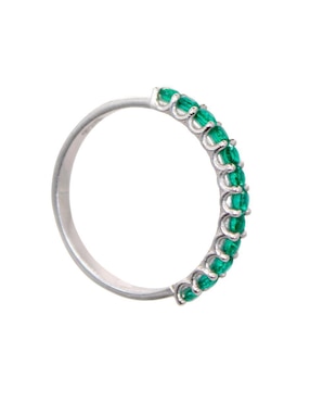 Churumbela de plata P 925 Crixus Joyeria zirconia