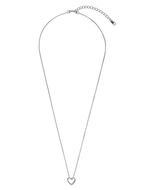 Collar de corazón Sofia Blum de plata P 925