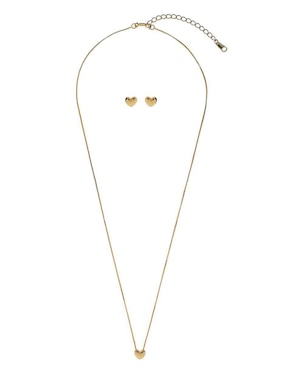 Set de collar y aretes Sofia Blum de plata P.925